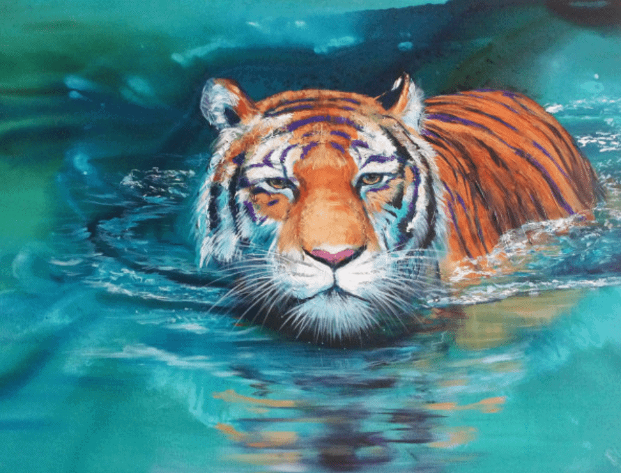 Swim time by Kristy Flynn