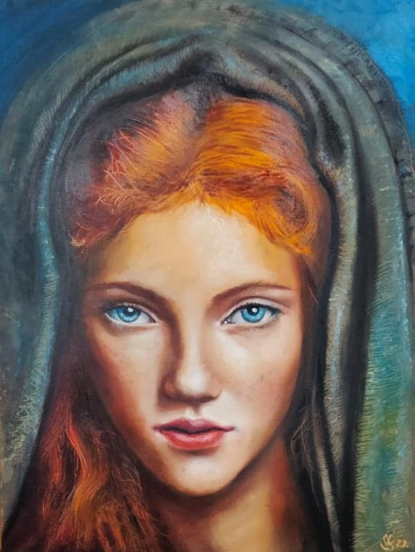 The Celtic madonna by James Brown